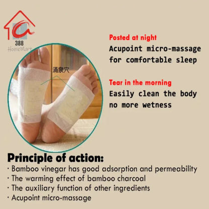 Gentle Herbal Detox Foot Pad🦶🌿 (Buy 10 Get 10 Free🎁Pack of 20)