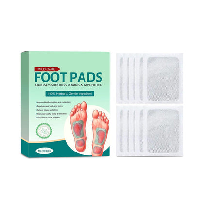 100% Herbal & Gentle Ingredient Detox Foot Pads (BUY 10 GET 10 FREE / pack of 20)