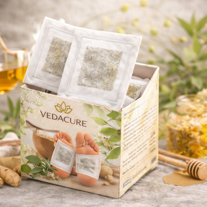 Vedacure 100% Herbal & Gentle Ingredient Detox Foot Pads (BUY 10 GET 10 FREE )