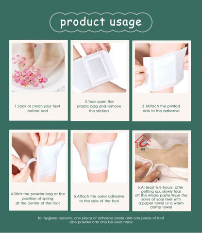 Gentle Herbal Detox Foot Pad🦶🌿 (Buy 10 Get 10 Free🎁Pack of 20)