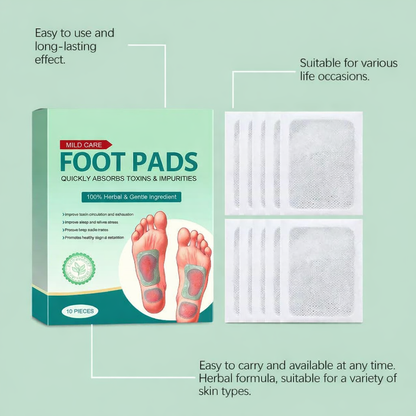 Gentle Herbal Detox Foot Pad🦶🌿 (Buy 10 Get 10 Free🎁Pack of 20)