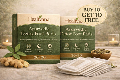 Healthvana Authentic Detox Patches (Buy 10 Get 10 Free / Pack of 20)
